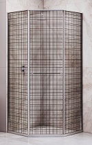 Душевой уголок RGW Stilvol SV-82 L 90x90 черная вуаль, хром 33328299-241L