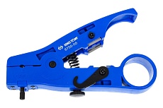 Стриппер для снятия изоляции и резки многожильного и плоского кабеля King Tony UTP, STP, RJ 6755-05