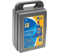 Бутылочный домкрат Kraft 6 т, в кейсе, min 200mm-max 405mm KT 800016