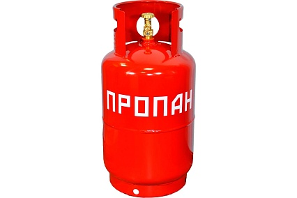 Баллон газовый 27 л с вентилем с ПК НЗГА 00000001154