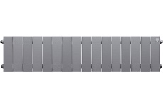 Биметаллический радиатор Royal Thermo PianoForte 200/Silver Satin 16 секций НС-1346025