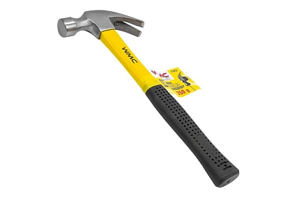 Молоток-гвоздодер WMC TOOLS 350гр WMC-T7012(61011)