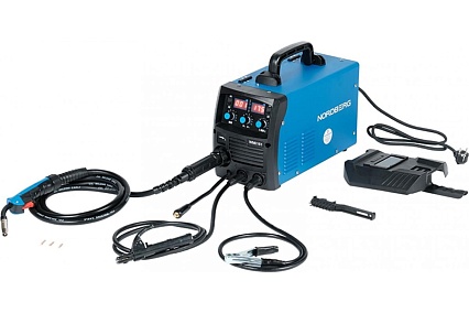 Сварочный инверторный аппарат Nordberg MIG+MMA, 220V WMI161