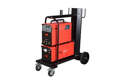 Сварочный инвертор Fubag INTIG 400T W DC PULSE, горелка FB TIG 18 5P, Cool 70, тележка, 31454.1