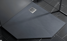 Поддон для душа RGW Stone Tray-G 90x90 камень, графит 14155099-02-11