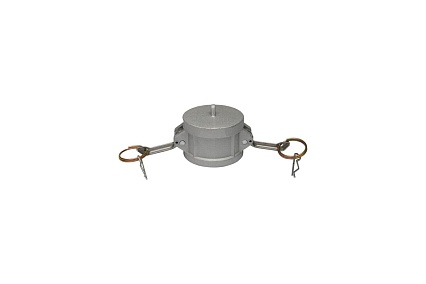 Алюминиевый камлок TITAN LOCK типа DC серия EcoLine, заглушка для ниппеля 5" TL500DCAL-EL