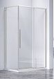 Душевой уголок Vincea Слим-Н (Slim-N) VSR-4SN9013CLBN 130x90 брашированный никель, стекло прозрачное