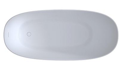 Ванна из искусственного камня Timo Kiara KIARA1500 150x76 см белый матовый