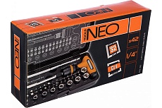 Насадки с держателем Neo Tools 42 шт 08-709