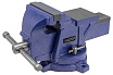 Стальные поворотные тиски с наковальней Rockforce 4", 100 мм RF-6540604W(58922)