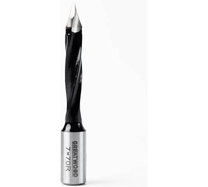 Сверло сквозное Greatwood PREMIUM HW 7x70, S10x20 LH TL31824