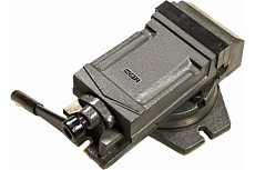 Станочные тиски HORTZ стальные, поворотные 125 HOR 104462