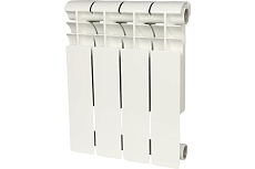 Биметаллический радиатор Rommer Profi BM 350 BI350-80-80-130 4 секции RAL9016 86629