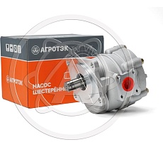 Насос шестеренный АГРОТЭК НШ-32А-3Л левый круглый, аналог НШ-32А-3Л НШ-32А-3Л 22.00080