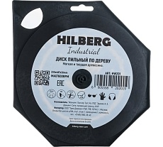 Диск пильный Industrial Дерево (200x30 мм; 48Т) Hilberg HW201