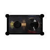 Душевой набор Cezares Leaf LEAF-DSIP-30-L-NOP черный матовый