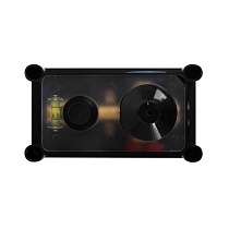 Душевой набор Cezares Leaf LEAF-DSIP-30-L-NOP черный матовый