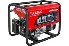 Бензиновый генератор Elemax SH3900EX-R, 3,3кВт, 230В, 623х435х491мм, 46кг, ручной запуск 00-00001251