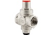 Редуктор давления PROFACTOR поршневой, c коннектором манометра 3/4" PF PRV 251.20