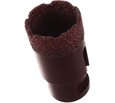 Коронка алмазная вакуумная по камню D32-15W-35L-M14 (32х35 мм; М14) Messer 06-35-032