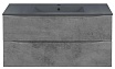 Тумба с раковиной Vincea Mia 100 см Beton