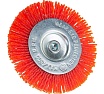Корщетка-колесо (75 мм; нейлон) для дрелей FIT IT 38607