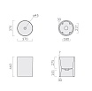 Раковина Galassia Core46 7305MT 37 см белый матовый