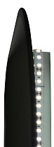 Зеркало Континент Amer LED 60x100 см с подсветкой ЗЛП1526 черная окантовка