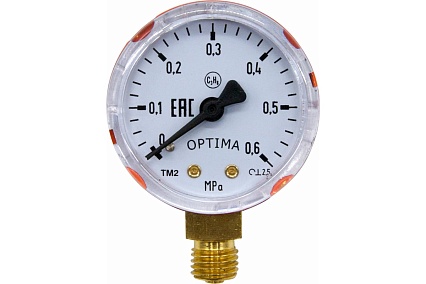 Манометр пропановый 0.6 мПа Optima N5400 &N5400_0