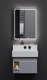 Мебель для ванной Kerama Marazzi Tecnologica M 65 см 2 ящика, серый