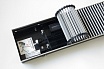 Внутрипольный конвектор KVZ с вентилятором с решеткой KVZ-Vent-230-80-1400-2V-UA/RRA-230-1400-A