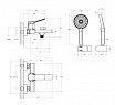 Смеситель для ванны BelBagno ALBANO-VASM-CRM хром