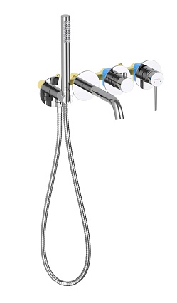 Смеситель для ванны Aquatek Европа AQ1344CR хром Смеситель для ванны Aquatek Европа AQ1344CR хром