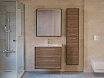 Мебель для ванной Raval Frame 75 см дуб трюфель