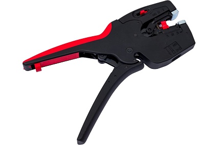 Автоматический стриппер Knipex NexStrip 3-в-1, O 0.03-10 мм AWG 32-8, рез до 10 мм, обжим: квадрат, 0.25-4 мм, 2x2.5 мм, 190 мм KN-1272190