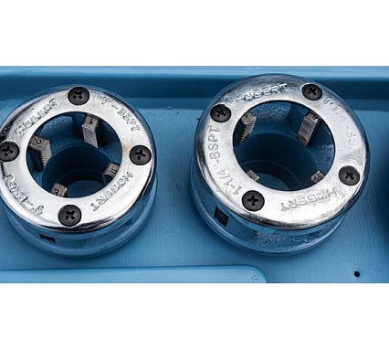 Набор клуппов для нарезания резьбы Hoegert Technik 1/2 - 2 HT1P636