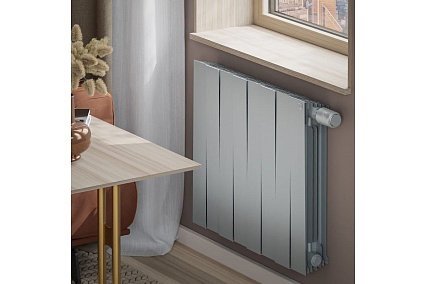 Радиатор Royal Thermo PianoForte 500 /Silver Satin - 8 секц. VDR НС-1338437