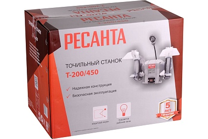 Точильный станок Ресанта Т-200/450 75/7/3