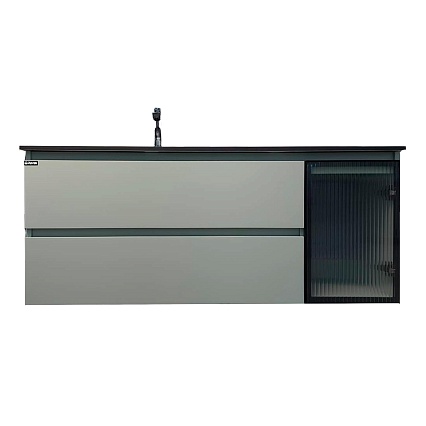 Тумба с раковиной Orans BC-2055-1200L-2GC 120 см серо-зеленый