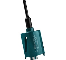 Коронка алмазная LUFTER MAGNETIC LOCK SDSplus без удара, бетон, армобетон 72 мм 026-72