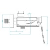 Душевая стойка RGW Shower Panels SP-33 хром