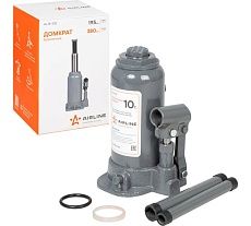 Бутылочный домкрат Airline 10 т S, MIN - 195 мм, MAX - 380 мм AJ-B-10S