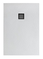 Поддон для душа BelBagno TRAY-MR-UNO-AH-170/70-35-W-NO 170x70 белый, накладка черный