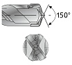 Бур SDS-plus 10,0х260х200 мм 4 резца KEIL TURBOHEAD Xpro 251100260
