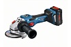 Аккумуляторная угловая шлифмашина Bosch GWS 18V-15 SC 06019H6101