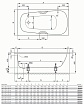 Стальная ванна Bette Form 3500-000 150x70 см