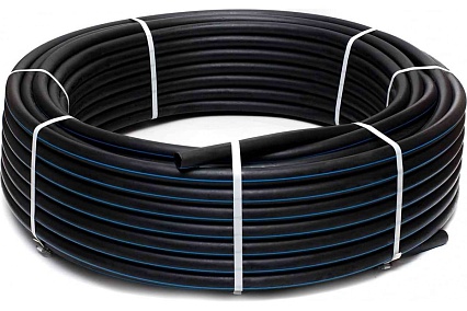Труба RTP ПНД питьевая напорная ПЭ100 20x2.0x200 SDR11 PN16 черный 11266