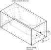 Акриловая ванна Ваннеса Ника 150х70 см