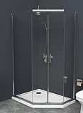 Душевой уголок BelBagno UNO-195-PH-2-120/90-C-Cr 120x90 прозрачный