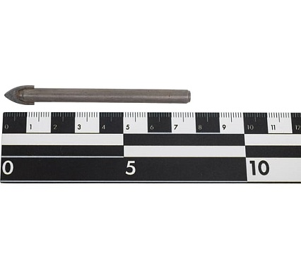 Сверло по стеклу и кафелю (8 мм; цилиндрический хвостовик) Kranz KR-12-6805